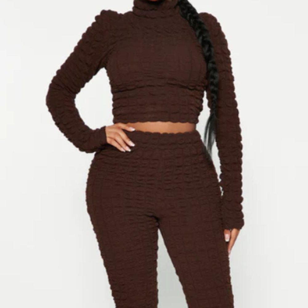 Brown Legging Set - Comfy & Stylish